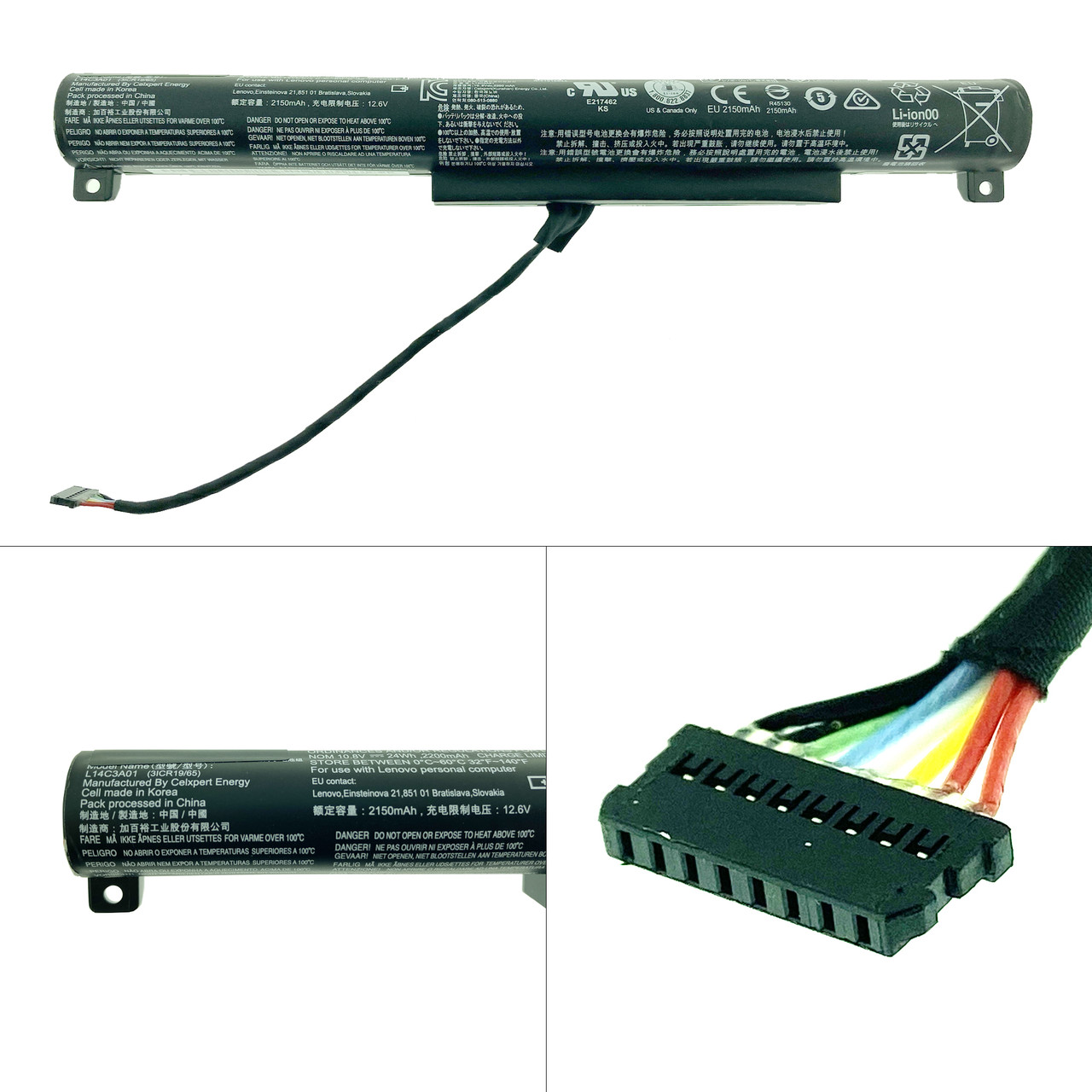 Аккумулятор для ноутбука Lenovo 100-15IBY, L14C3A01
