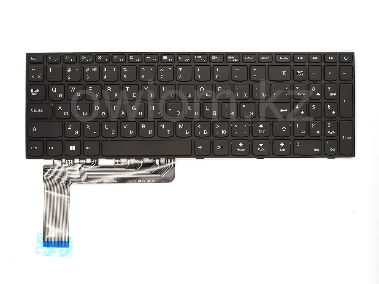 Клавиатура для ноутбука Lenovo IdeaPad 110-15ISK, RU, черная