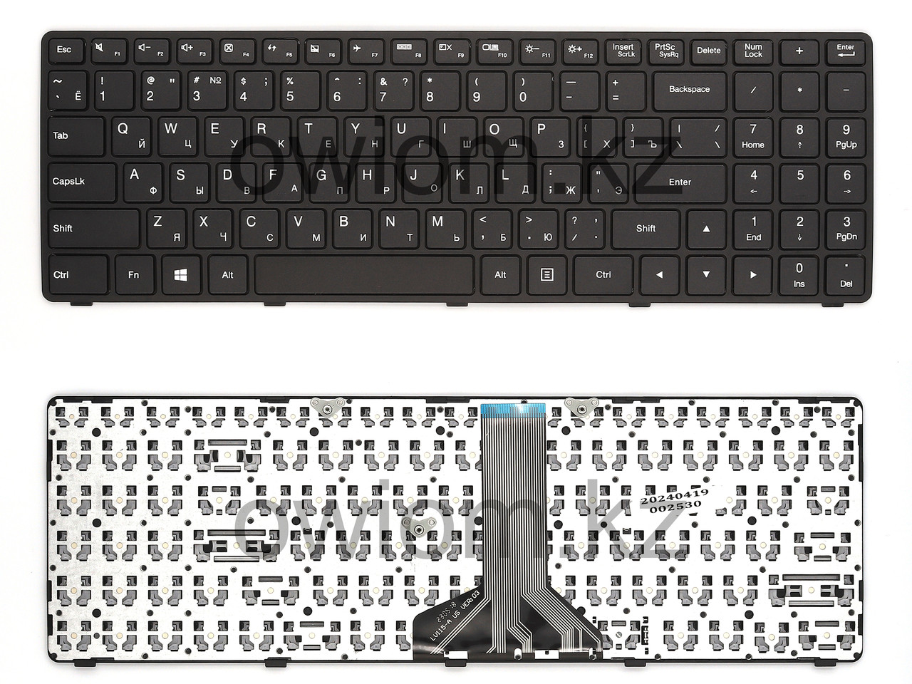 Клавиатура для ноутбука Lenovo IdeaPad 100-15IBD, RU, черная